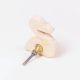 Handcrafted Pine Wood Flamingo Knob